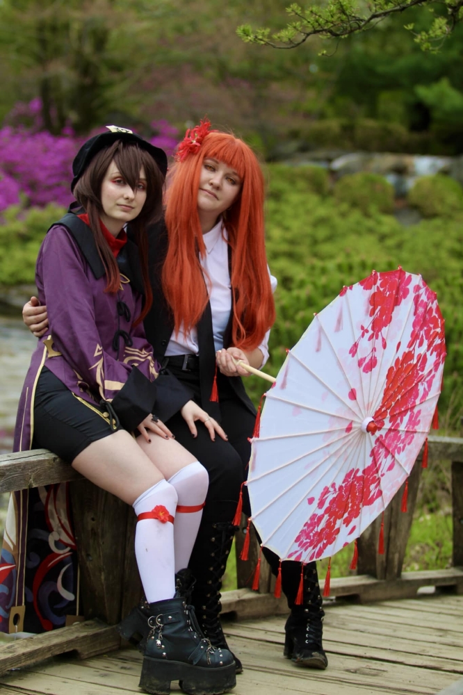 Hu Tao x Makima - Photo 75