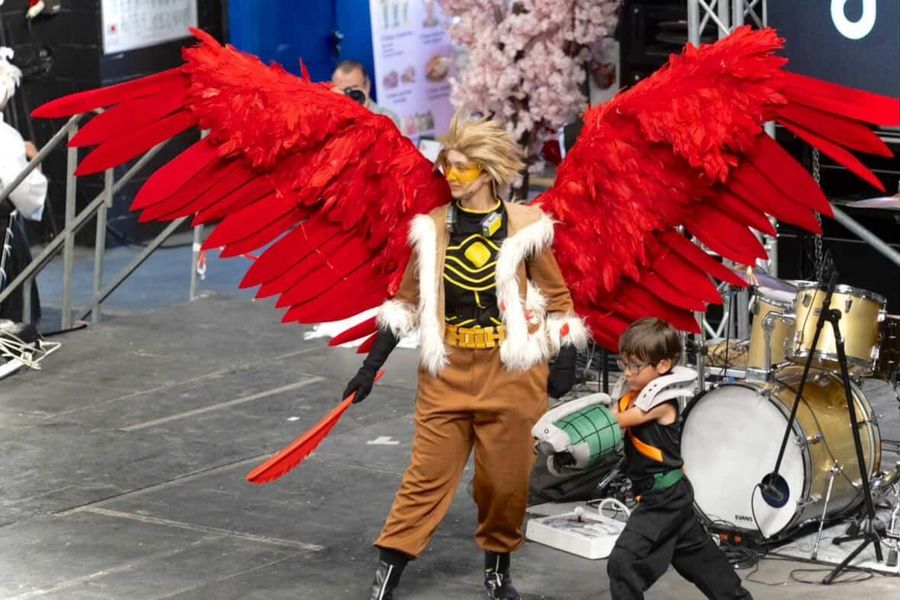 Marie_co - Hawks et mini bakugo