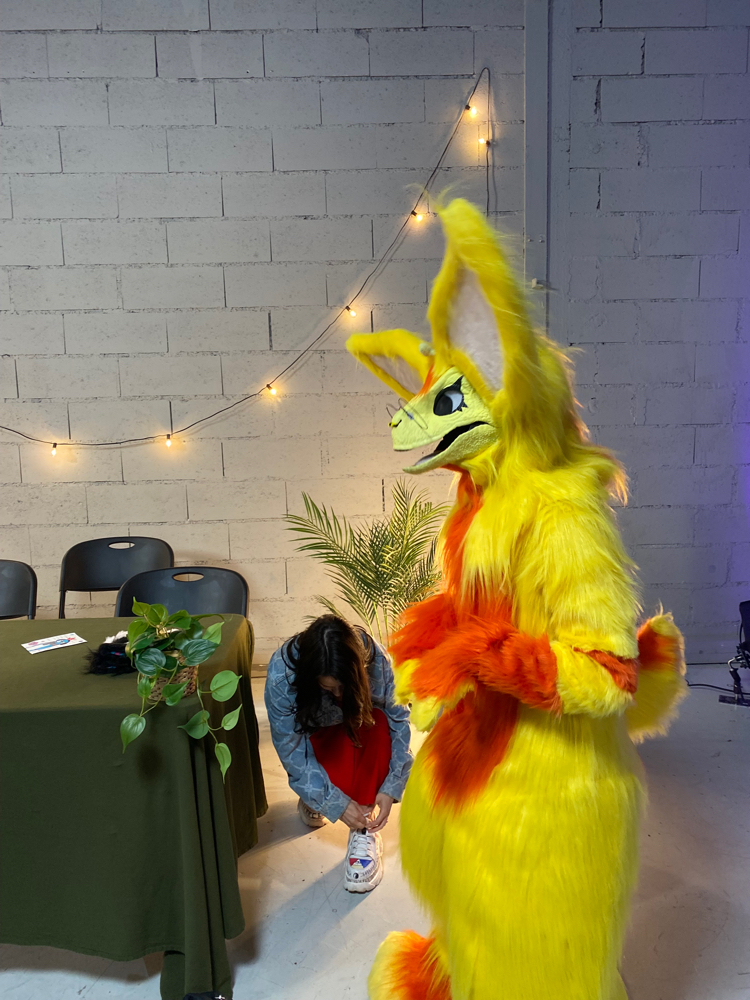 Tournage avec Sora - Photo 1