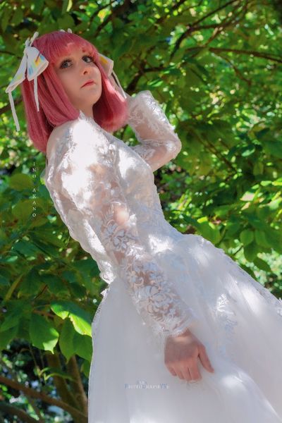 Hatsue_cosplay - Nino nakano mariée 