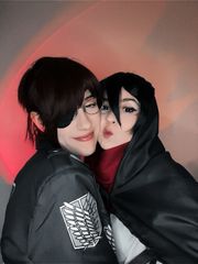 Mikasa & Hange preview 3