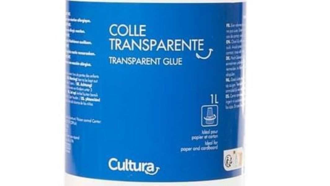 Transparent glue — illustration 2