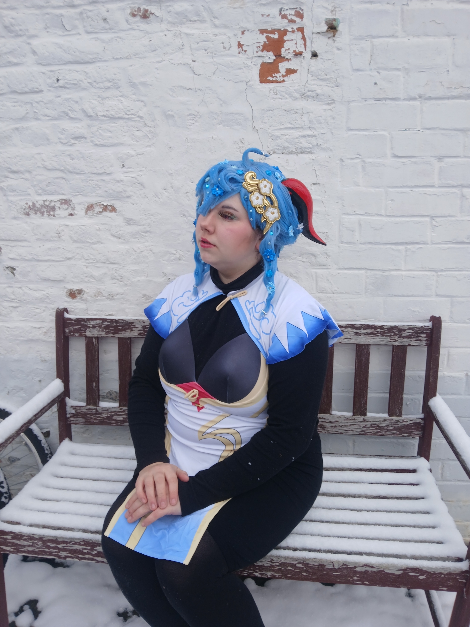 Ganyu in snow - Photo 54