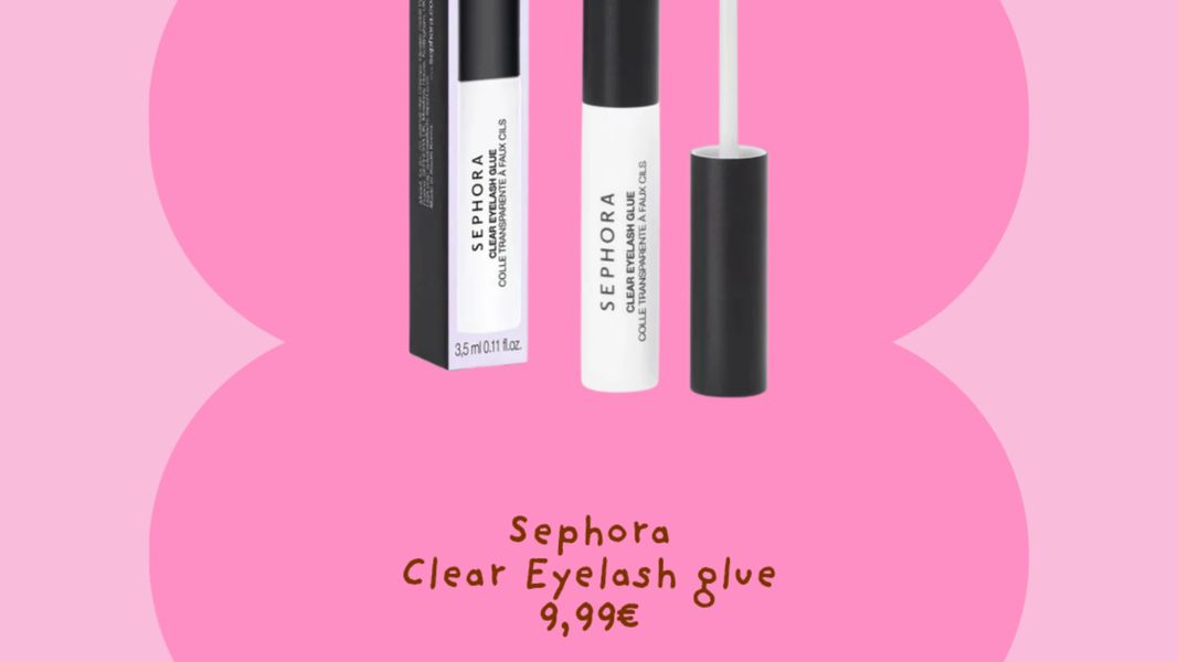 Glue has false eyelashes — illustration 2
