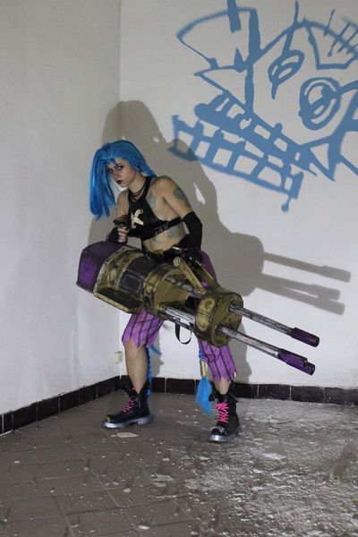 Mino_nikkō - Jinx et Vi (Arcane