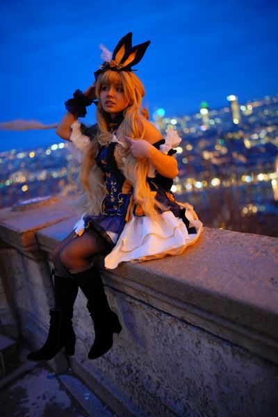 Elxsouille - Shooting fontaine