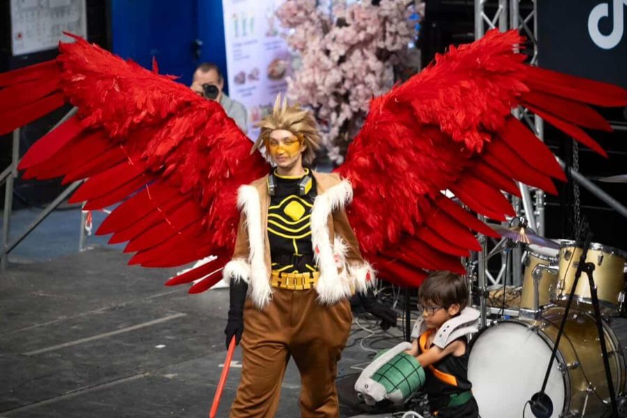 Marie_co - Hawks et mini bakugo
