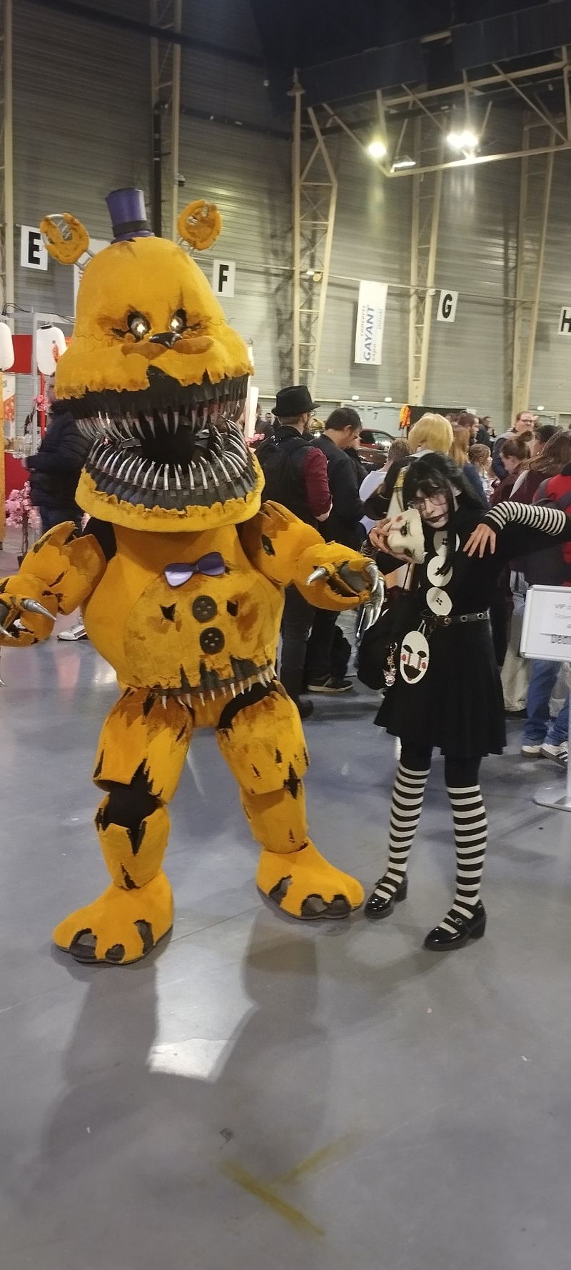 Shinoka_cosplay – puppet fnaf