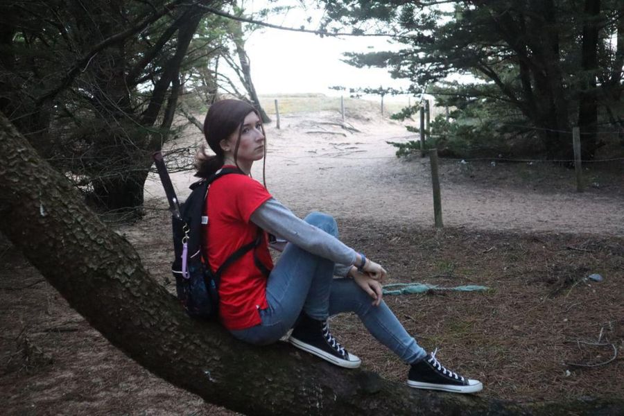 _s1lent_ech0splay - Ellie TLOU forest