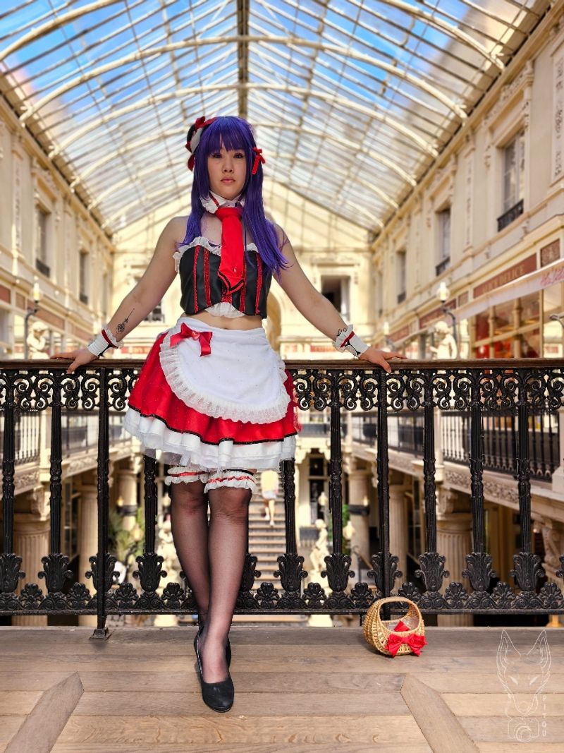 Wildshine_cosplay – Sakura chocomaid v1