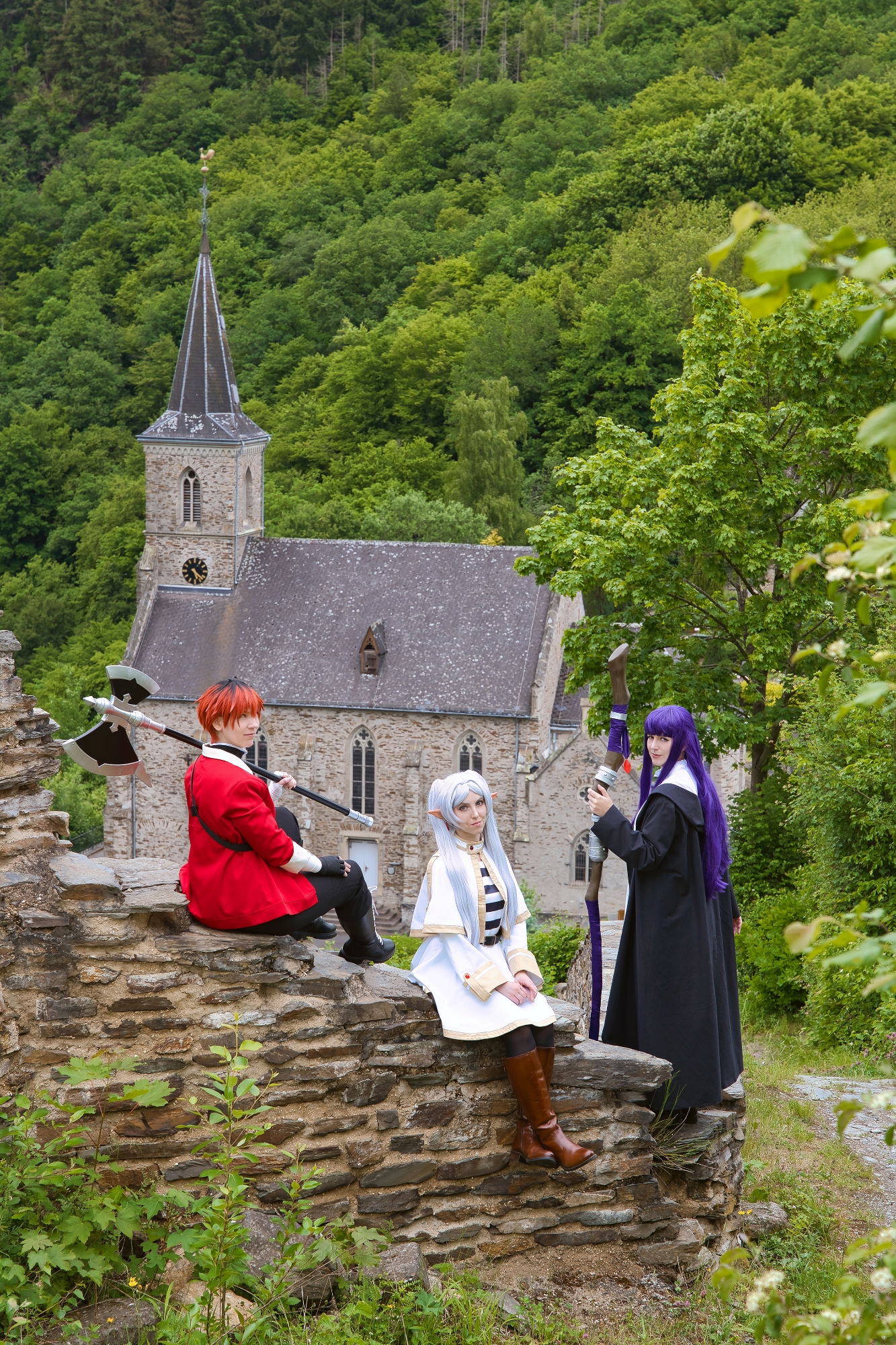 Frieren castle ruins - Photo 2