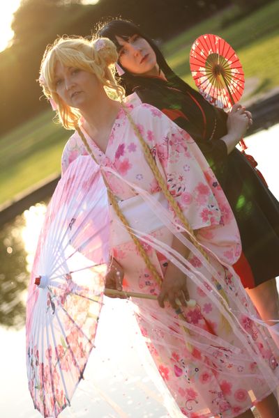 Amy-sama - Usagi&Rei (Kimono)