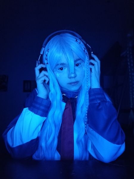 Okuny_cos, Kanade 🩵🎧🖥️