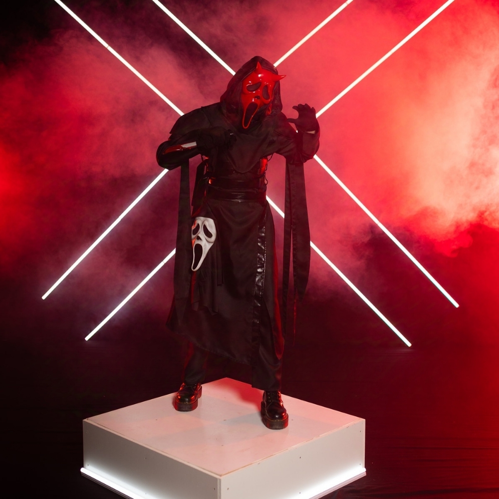 Ghostface red evil