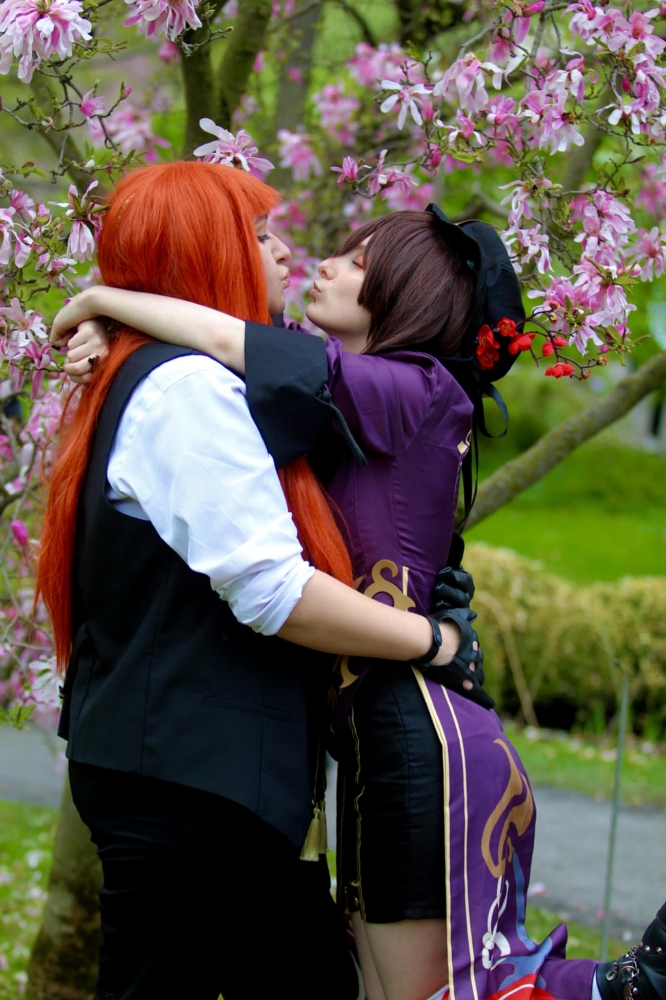 Hu Tao x Makima - Photo 80