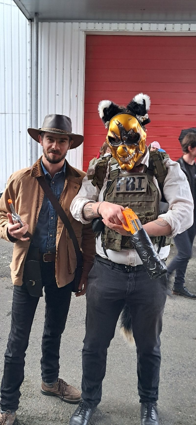 Marsouin – Wolf (golden mask)