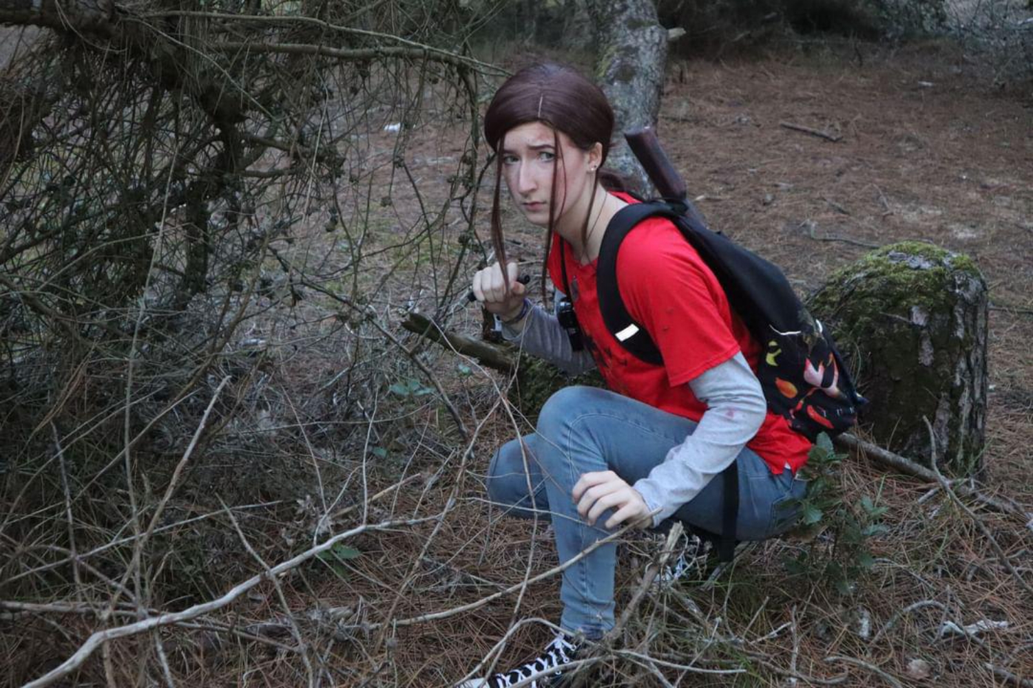 Ellie TLOU forest - Photo 13