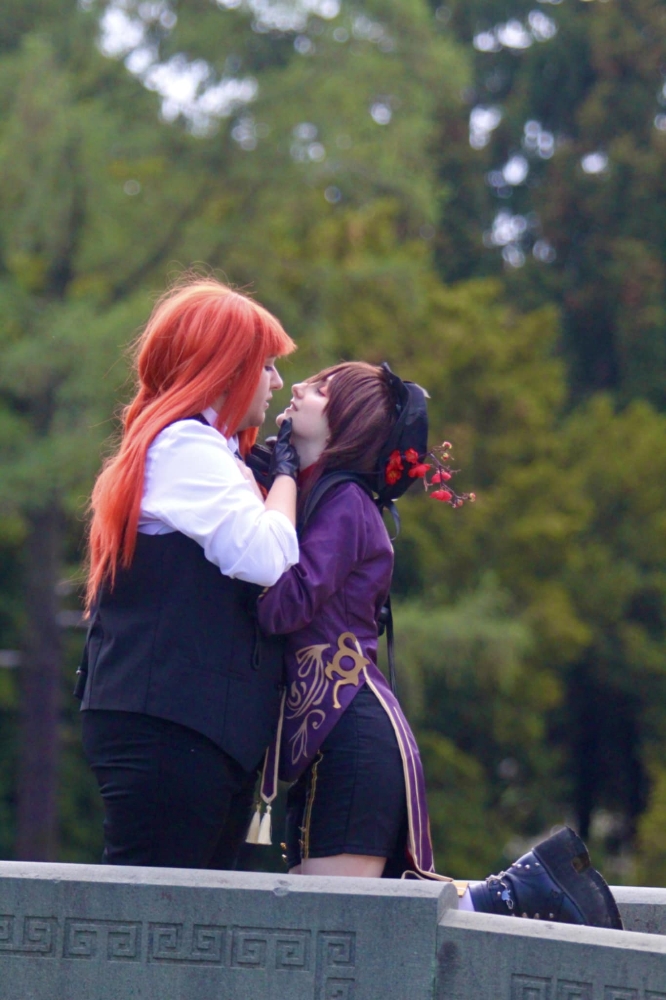 Hu Tao x Makima - Photo 24