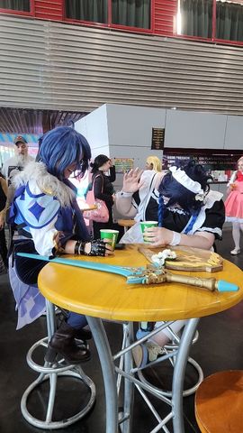 Venti and Kaeya