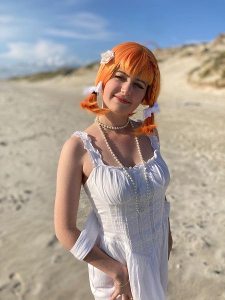 Mobulito - Chika white dress 2