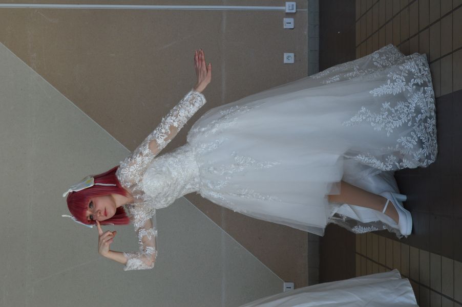 Hatsue_cosplay - Nino nakano mariée 