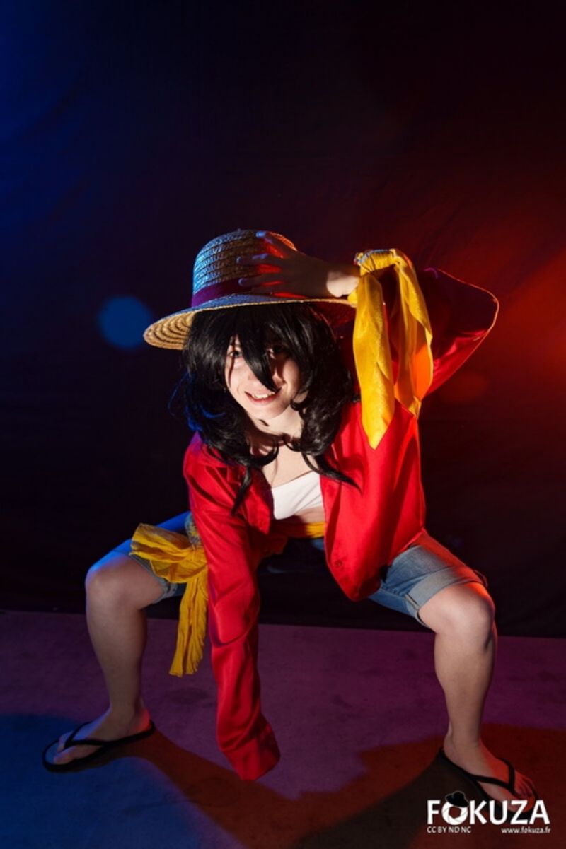 Svetlana_cosplay_draw_ – Luffy one pice 