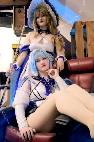 Mushu_bidou - Lisa et Eula maid