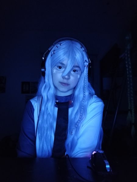 Okuny_cos - Kanade 🩵🎧🖥️