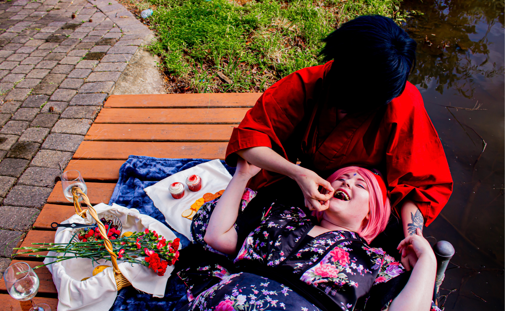 SasuSaku Picnic - Photo 1