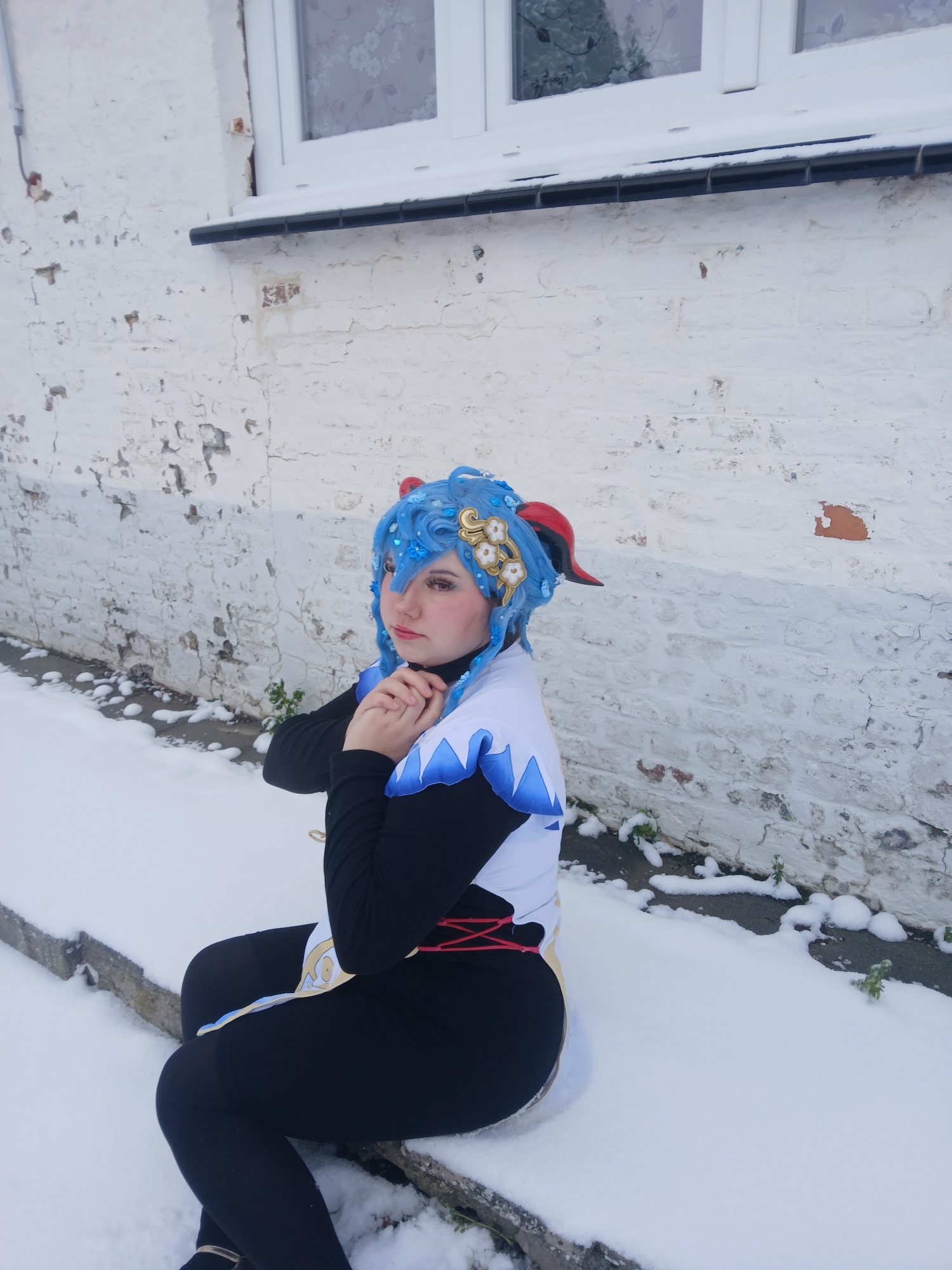 Ganyu in snow - Photo 10