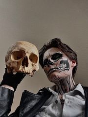 Skull makeup preview 3