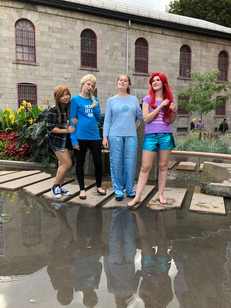 Med - Ariel en pyjama