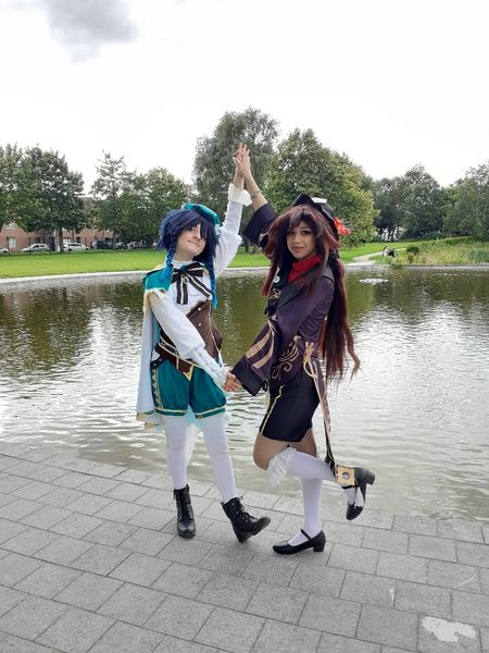 Haku.cosplay - Venti & Hu Tao