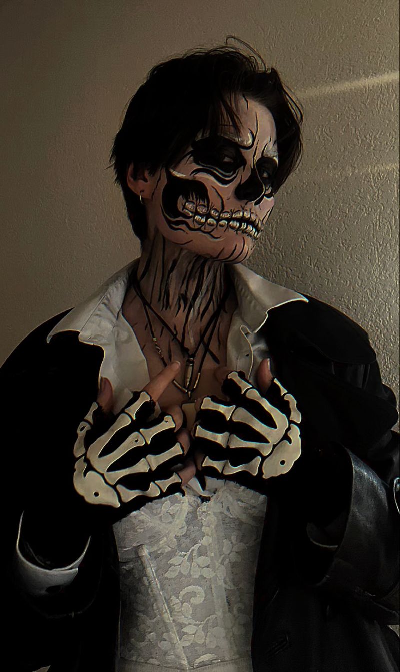 Psycho_zozo – Skull makeup
