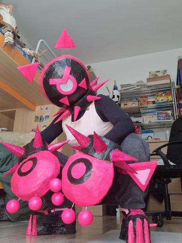 Cosplays from Just Shapes and Beats